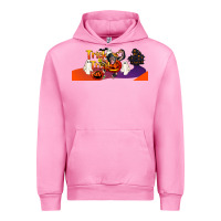 Fuchsia Pink Trick Or Treat Baby Chimpanzee Urban Hoodie - LillyAllenDesigns