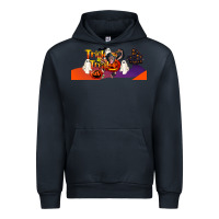 Navy Trick Or Treat Baby Chimpanzee Urban Hoodie - LillyAllenDesigns