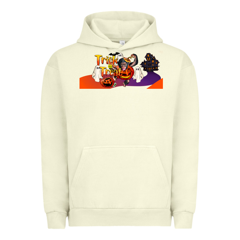 Trick Or Treat Baby Chimpanzee Urban Hoodie by LillyAllenDesigns | Teevron