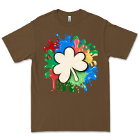 Cacao st patricks day shamrock autism Premium Tee - MaliasSmallBusiness