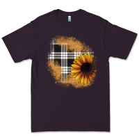 Plum sunflower christmas patch Premium Tee - JahusDesignShop