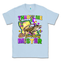 Dusty Blue throw me something mister louisiana mardi gras Classic Tee - LillyAllenDesigns