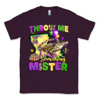 Plum throw me something mister louisiana mardi gras Classic Tee - LillyAllenDesigns