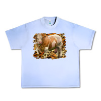 Grape Ice western simmental bull Urban Heavy Tee - LillyAllenDesigns