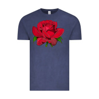 Vintage Denim Oklahoma Rose Illustrations Vintage Tee - LillyAllenDesigns