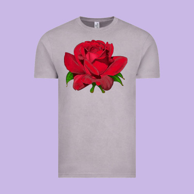 Oklahoma Rose Illustrations Vintage Tee Designed By Lillyallendesigns