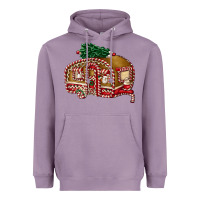 Lavender caravan gingerbread Heavyweight Hoodie - FaDigitalArtStudio