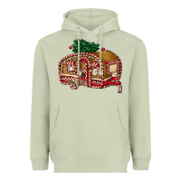 Matcha caravan gingerbread Heavyweight Hoodie - FaDigitalArtStudio