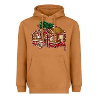 Meerkat caravan gingerbread Heavyweight Hoodie - FaDigitalArtStudio