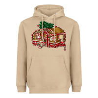 Mushroom caravan gingerbread Heavyweight Hoodie - FaDigitalArtStudio
