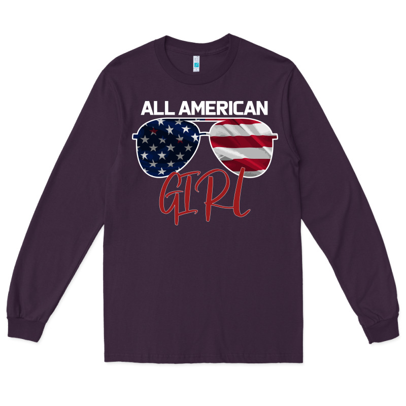 All American Girl Long Sleeve Tee by Bettercallsaul | Teevron