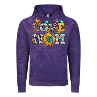 Cloud Purple love mom Vintage Hoodie - LillyAllenDesigns