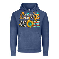 Vintage Denim love mom Vintage Hoodie - LillyAllenDesigns