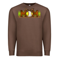 Chestnut Baseball And Softball Mom Libbey Glass Premium Sweatshirt - BundleAndBundleShop