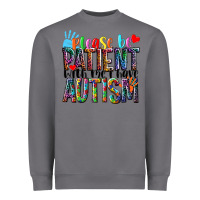 Storm Please be patient with me i have Autism Heavyweight Sweatshirt - NancyCooperArtShop