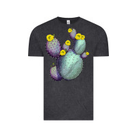 Vintage Black Opunthia Santa Rita Cactus Vintage Tee - LillyAllenDesigns