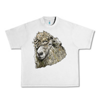 Lunar Rock lincoln sheep head Urban Heavy Tee - LillyAllenDesigns