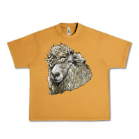 Peanut Butter lincoln sheep head Urban Heavy Tee - LillyAllenDesigns