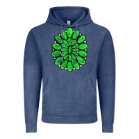 Vintage Denim green gemstone Vintage Hoodie - RanaPortraitStore