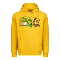 Lemon St. Patrick's Lucky gnome Premium Hoodie - OliviaCreatesArt