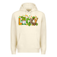 Sandshell St. Patrick's Lucky gnome Premium Hoodie - OliviaCreatesArt