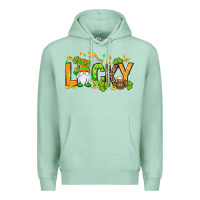 St. Patrick's Lucky Gnome Premium Hoodie | Teevron
