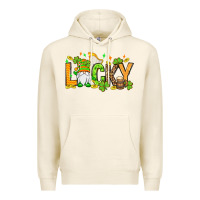 Tofu St. Patrick's Lucky gnome Premium Hoodie - OliviaCreatesArt