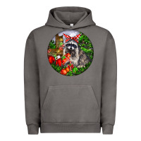 Pigment Tornado Christmas Raccoon Urban Hoodie - LillyAllenDesigns