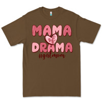 Cacao mama of drama girl mom Premium Tee - MaliasSmallBusiness