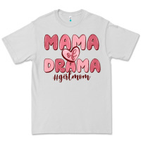 Dove Grey mama of drama girl mom Premium Tee - MaliasSmallBusiness