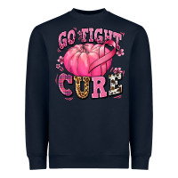 Navy go fight cure pumpkin Heavyweight Sweatshirt - texasbilliewilder
