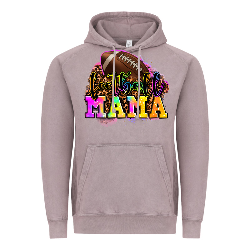 Football Mama Vintage Hoodie by LillyAllenDesigns | Teevron