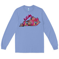 Colony Blue Pink Kentucky Long Sleeve Tee - Bettercallsaul