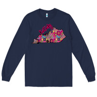 Navy Pink Kentucky Long Sleeve Tee - Bettercallsaul