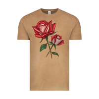 Vintage Camel Love Rose Vintage Tee - LillyAllenDesigns