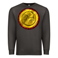 Smoke american football round earrings Premium Sweatshirt - BundleAndBundleShop