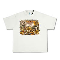 Pistachio western charolais bull Urban Heavy Tee - LillyAllenDesigns