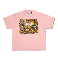 Salmon western charolais bull Urban Heavy Tee - LillyAllenDesigns