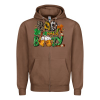 Chestnut Bad and boozy St. Patrick's Day Zipper Hoodie - CowGirlArtShop