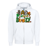 Bad And Boozy St. Patrick's Day Zipper Hoodie | Teevron
