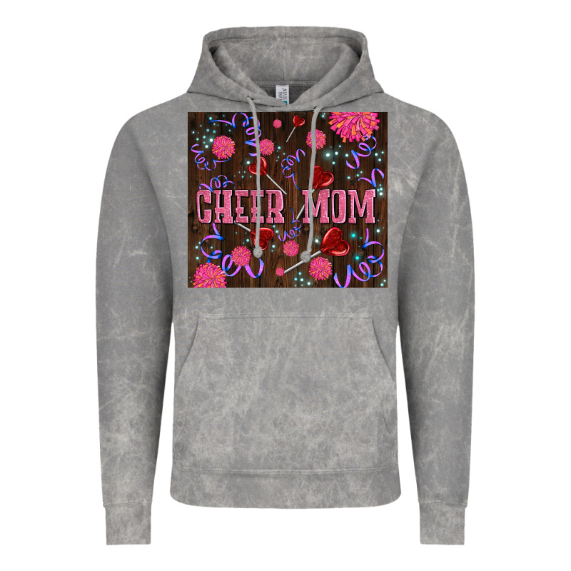 Cheer Mom Party Vintage Hoodie by LillyAllenDesigns | Teevron