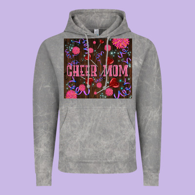 Cheer Mom Party Vintage Hoodie Designed By Lillyallendesigns