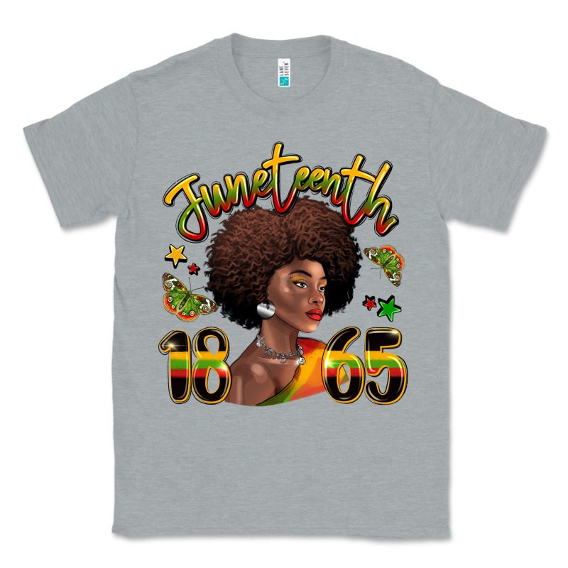 Juneteenth 1865 Black Woman Classic Tee by LillyAllenDesigns | Teevron