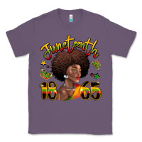 Lavender juneteenth 1865 black woman Classic Tee - LillyAllenDesigns