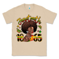 Mushroom juneteenth 1865 black woman Classic Tee - LillyAllenDesigns