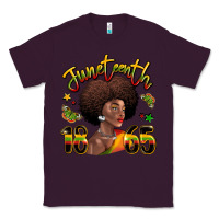 Plum juneteenth 1865 black woman Classic Tee - LillyAllenDesigns