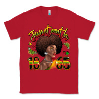 Red juneteenth 1865 black woman Classic Tee - LillyAllenDesigns