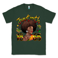 Sports Green juneteenth 1865 black woman Classic Tee - LillyAllenDesigns