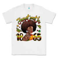 White juneteenth 1865 black woman Classic Tee - LillyAllenDesigns