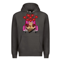 Smoke valentines day tedybear truck Premium Hoodie - RanaPortraitStore
